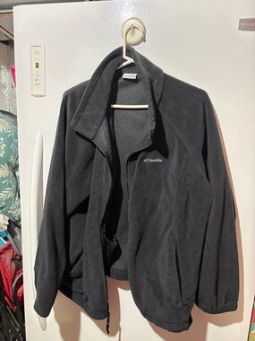 Columbia Black Fleece Jacket - Women's Full-Zip